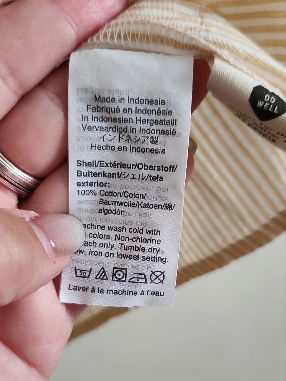 Madewell light beige